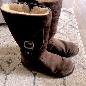 Ugg 5132 Tall Cargo Suede Boots